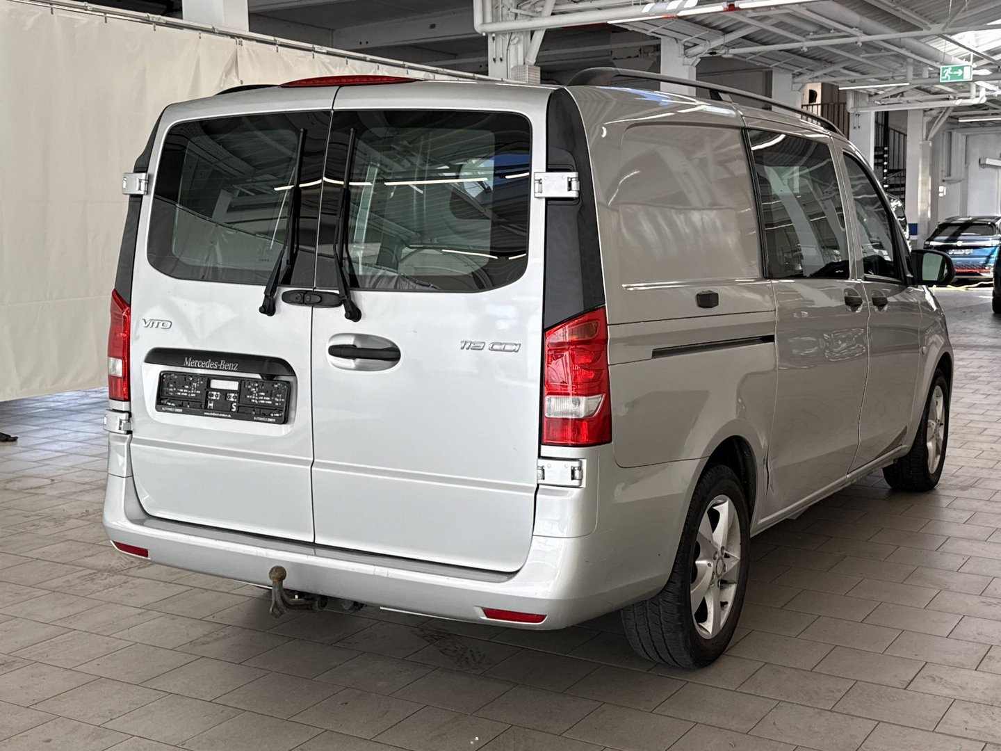 Mercedes-Benz Vito Mixto 119 CDI lang ПОВРЕЖДЕНИЯ В РЕЗУЛЬТАТЕ ГРАДА Automatik GTronic - (9-Stufen) photo