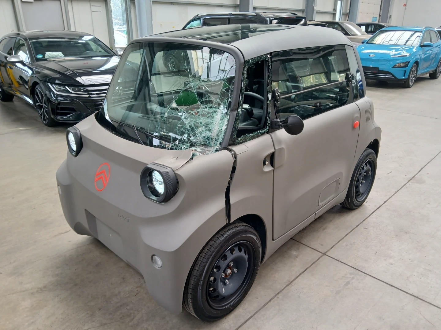 Citroën AMI АВАРИЯ