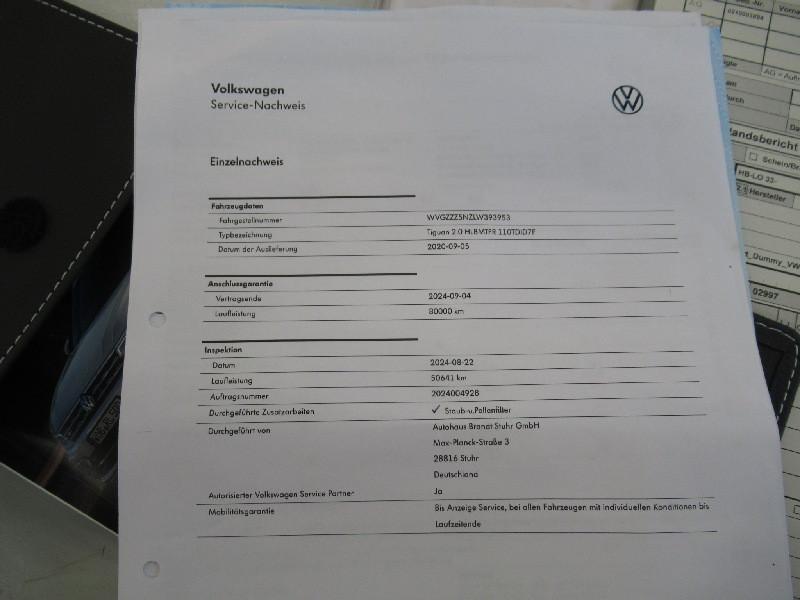 VOLKSWAGEN Tiguan (AD1)(01.2016->2020) DE - SUV5 2.0 TDI BMT/Start-Stopp EU6d-T, Highline (EURO 6d-TEMP), 2018 - 2020 photo