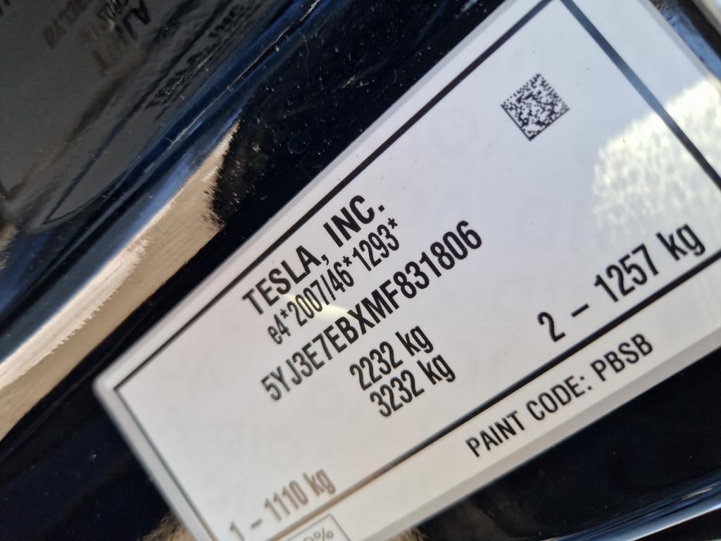 Tesla Model 3 258 kW