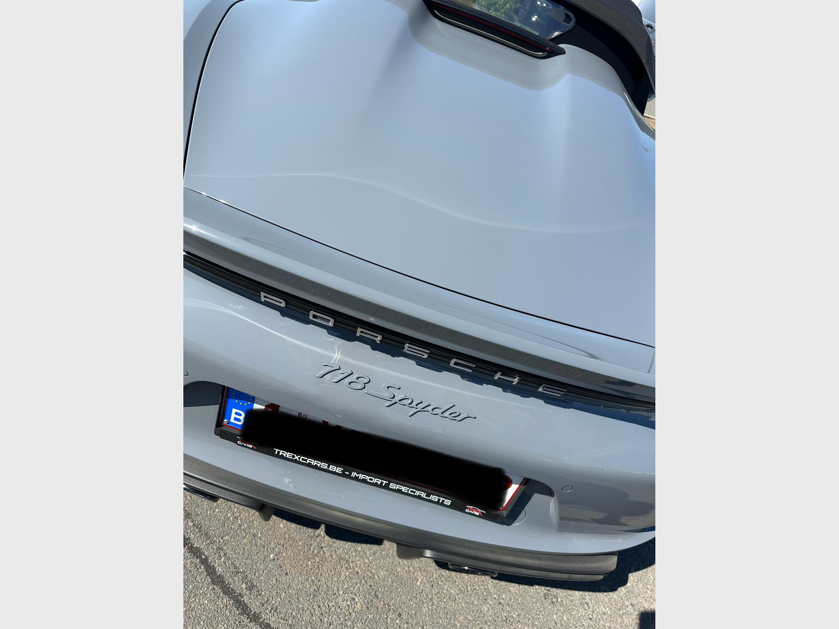 PORSCHE 718 Boxster Spyder photo