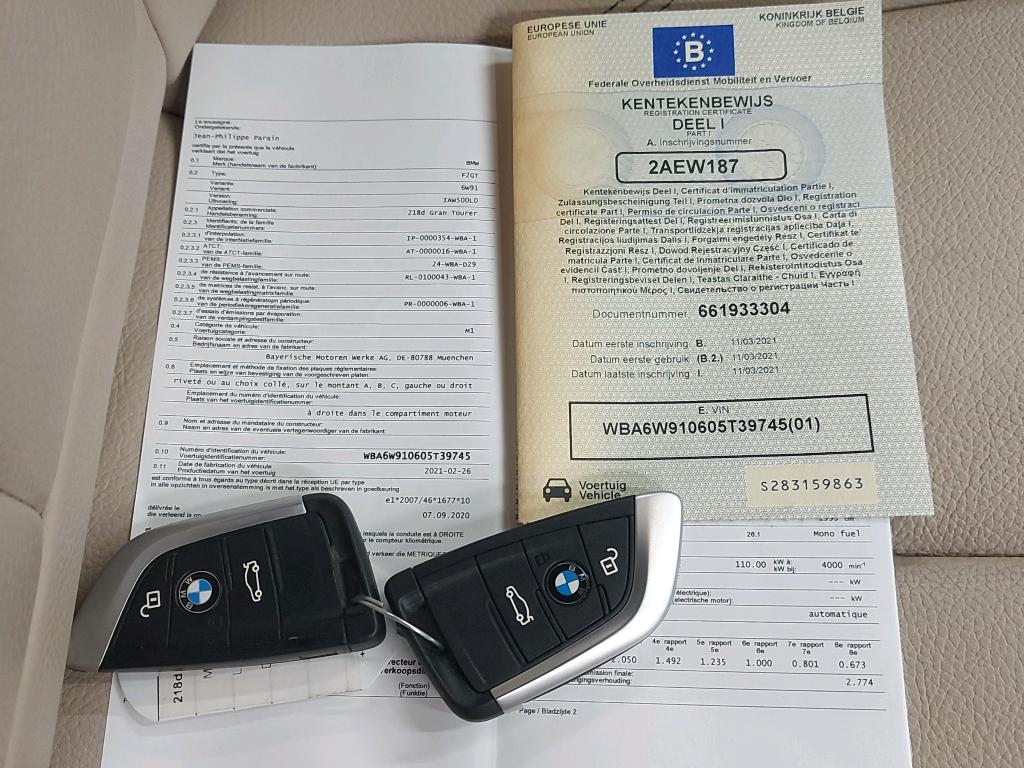 BMW - BMW 2 GRAN TOURER 218dA 150PK Luxury Pack Business Plus With Dakota Leather & Cruise Control photo