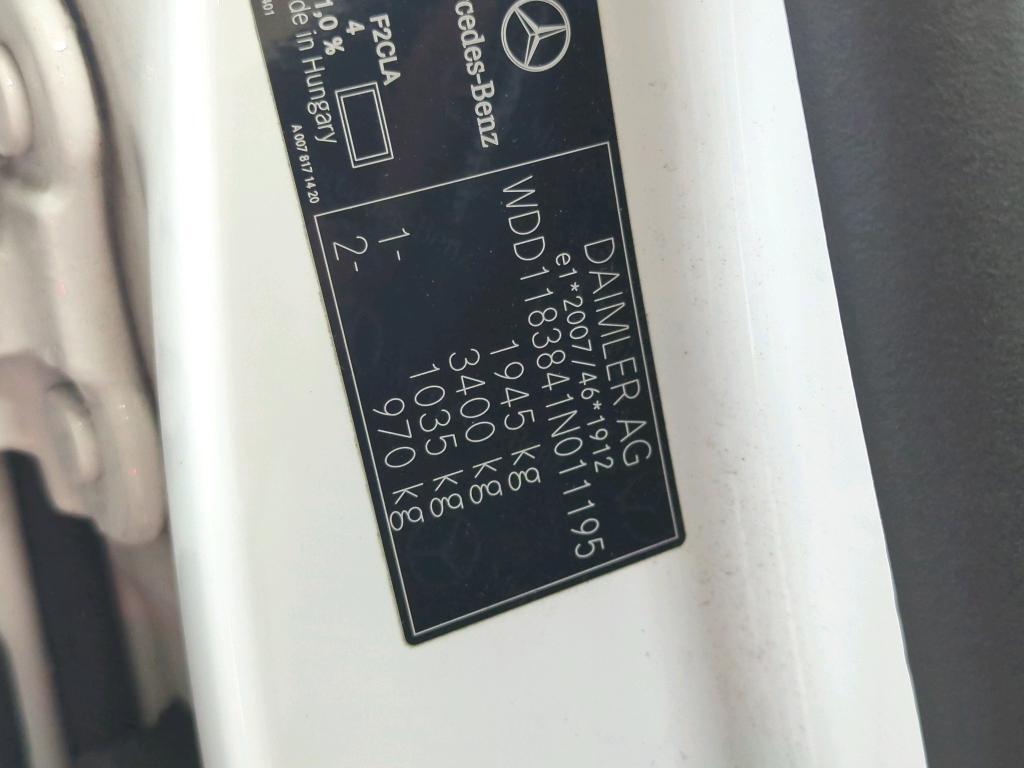 MERCEDES-BENZ CLA-klasse 100 kW photo
