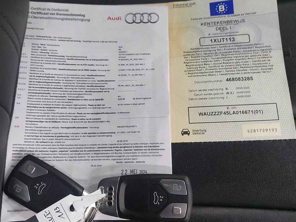 AUDI - AUD A4 AVANT 35 TDi 163PK S-Tronic Business Edition Pack Business Plus With Heated Seats & LED HeadLights & APS Front & Rear photo