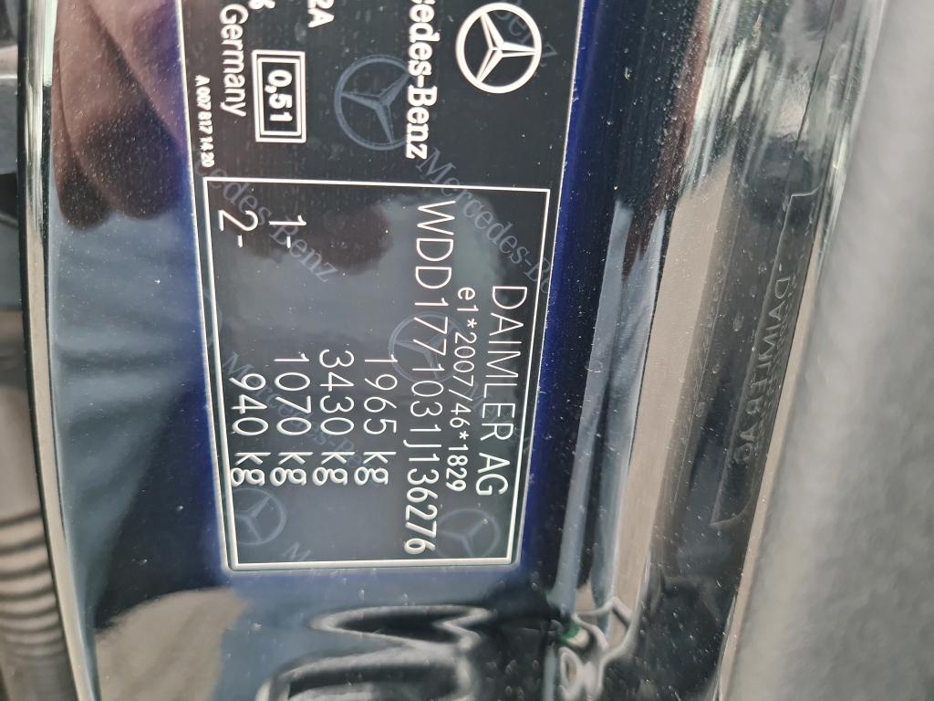 MERCEDES - MER A BERLINE 180 d 116PK DCT Launch Edition AMG Line With Heated Seats & Widescreen CockPit photo