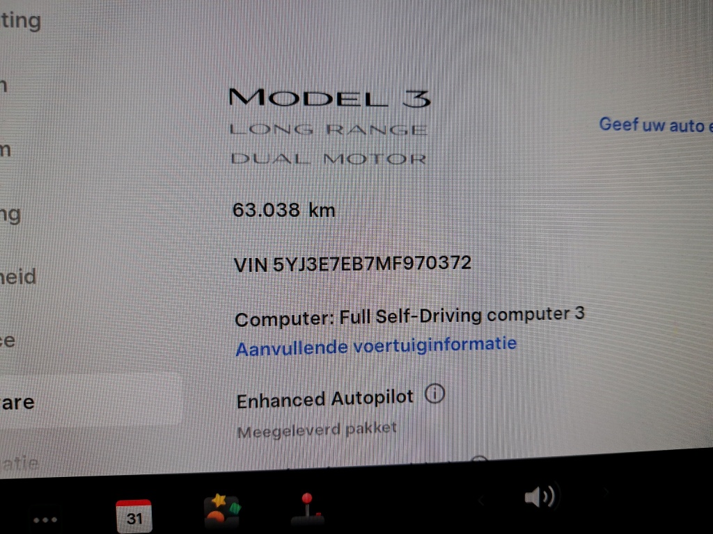 TESLA - TES MODEL 3 Long-Range Dual Motor 476PK & Enhanced Auto Pilot * ELECTRIC * photo