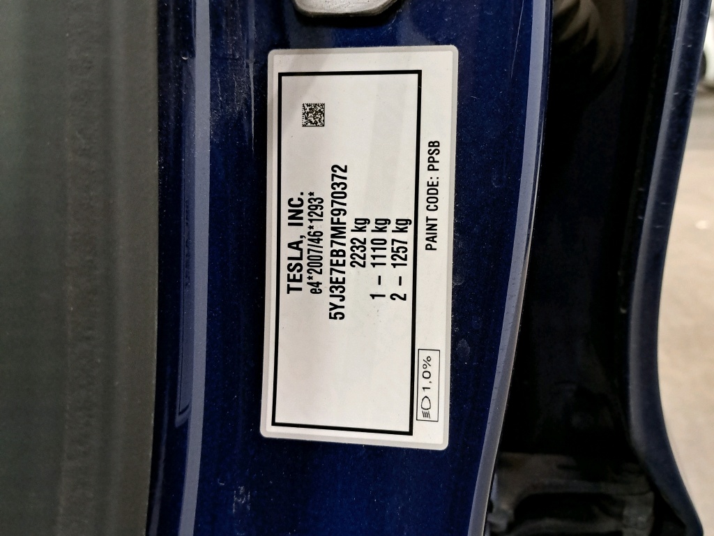 TESLA - TES MODEL 3 Long-Range Dual Motor 476PK & Enhanced Auto Pilot * ELECTRIC * photo