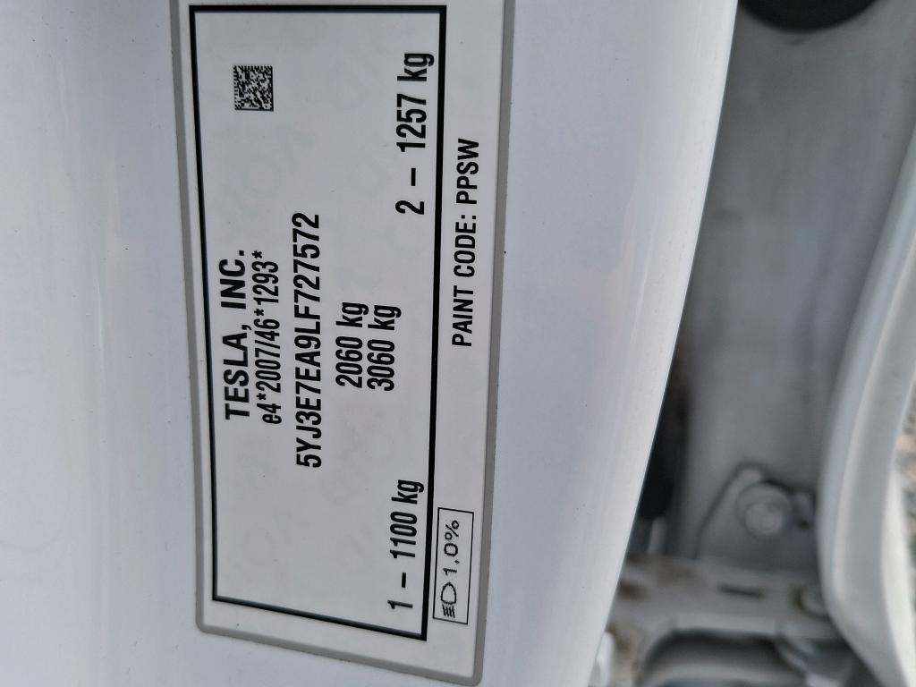 TESLA - TES MODEL 3 Standard RWD Plus 306PK & Towing Hook * ELECTRIC * photo