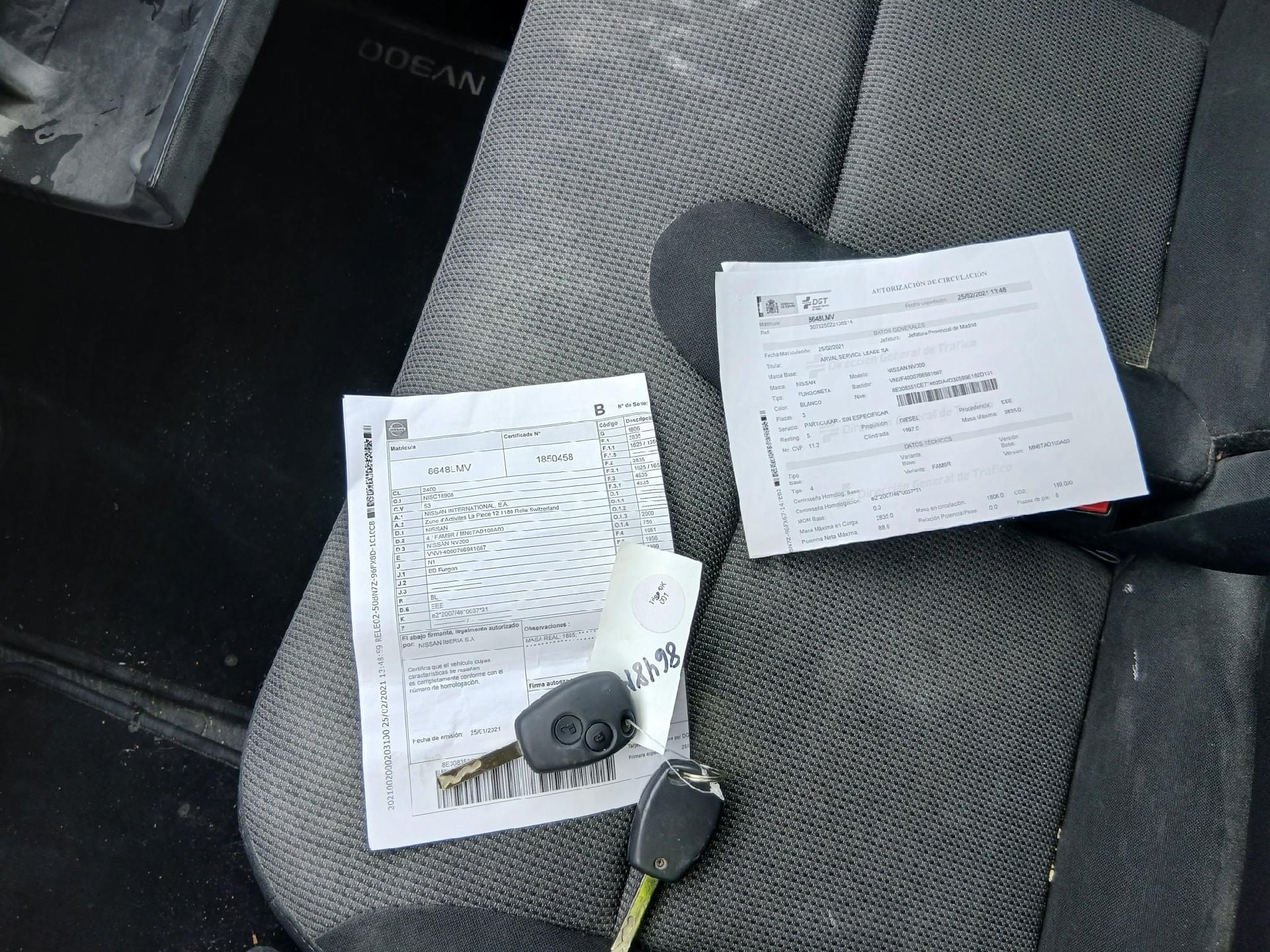 NISSAN NV300 / 2016 / 4P / furgón 2.0dCi 88kW (120CV) L1H1 1T Optima photo