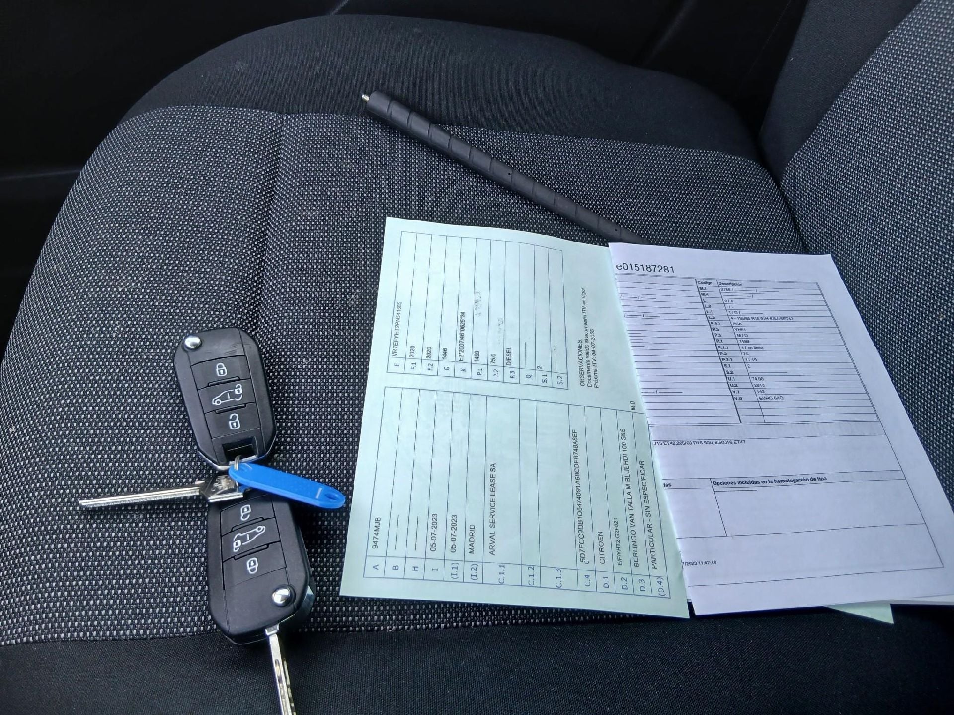 CITROEN Berlingo / 2018 / 4P / furgón derivado de turismo Talla M BlueHDi 100 photo