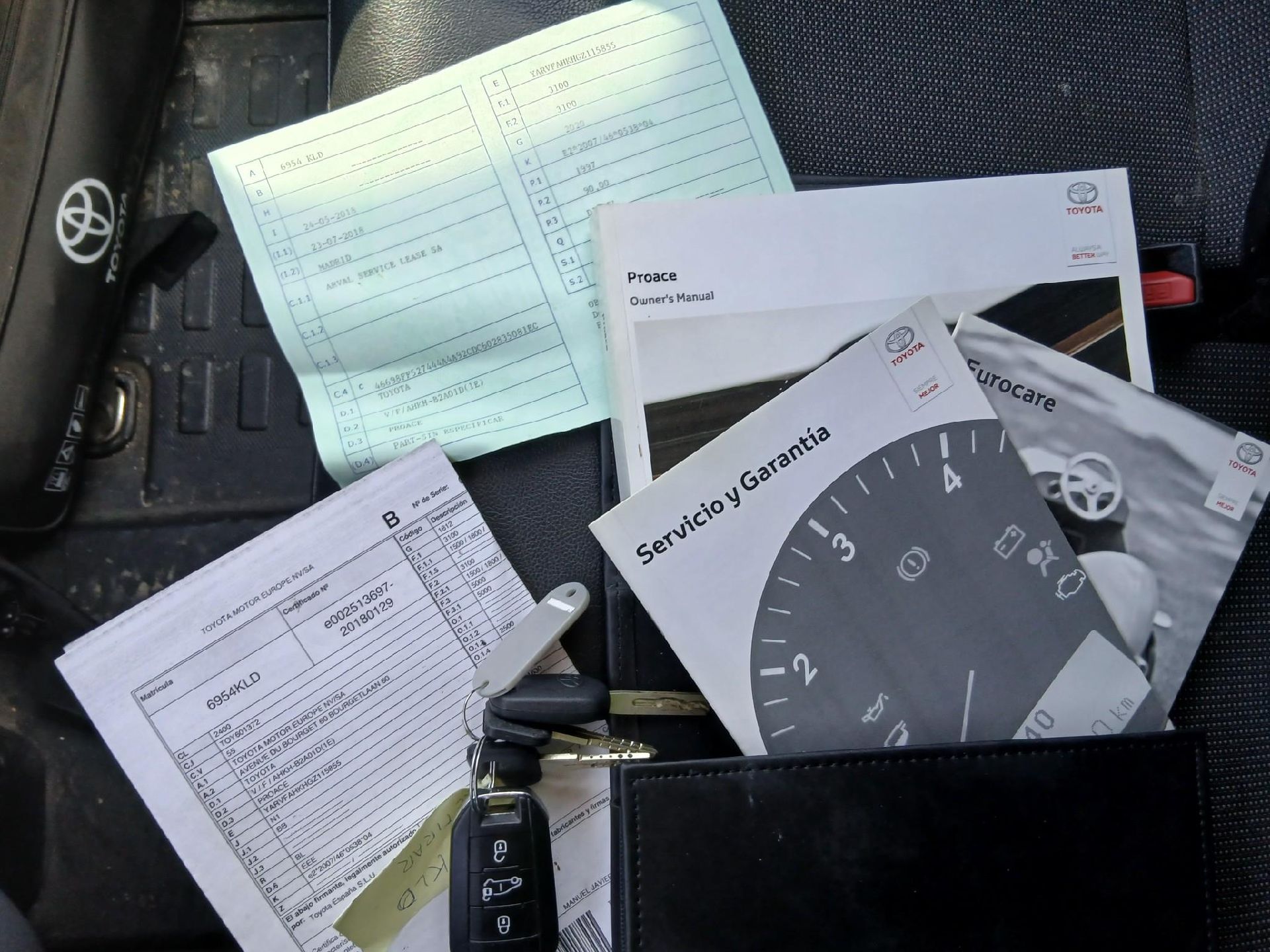 TOYOTA Proace / 2016 / 4P / furgón FU. MEDIO (L1) 2.0D 90kW COMFORT CARGA + photo