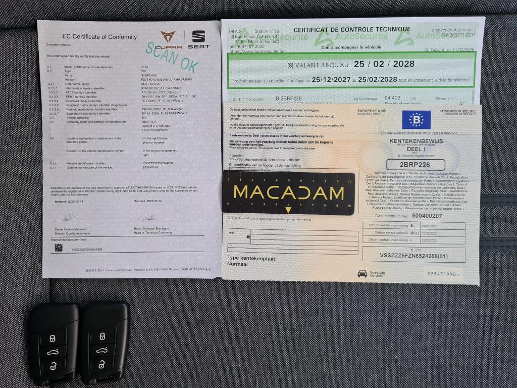 SEAT - SEA ATECA TSI 150PK DSG Move &amp; Safe &amp; Driving XL Pack &amp; Beats Audio &amp; Towing Hook * PETROL * photo