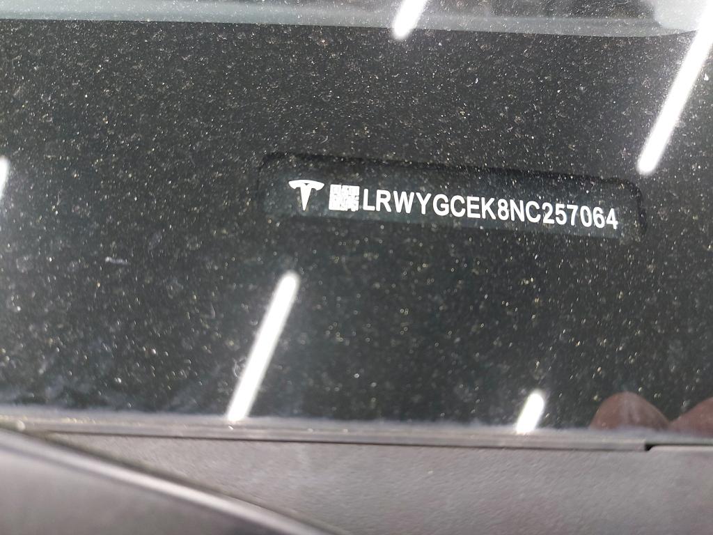 TESLA - TES MODEL Y Long Range Dual Motor AWD 476PK &amp; 20 Inch Induction Wheels  * ELECTRIC * photo