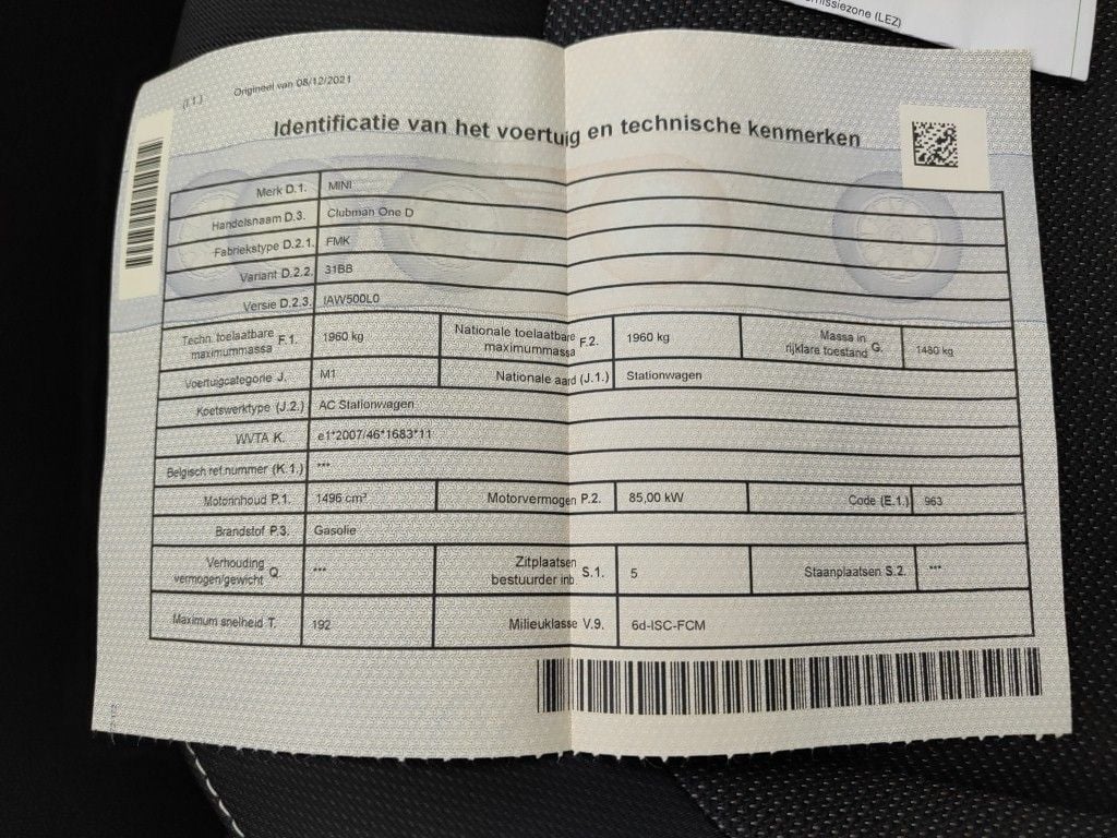 Mini Clubman One D (85 kW) Aut. 5d photo