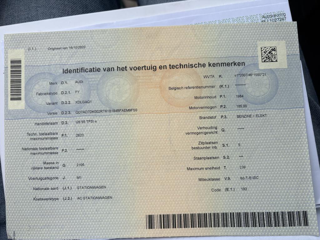 AUDI Q5 PHEV Audi Q5 Sport 55 TFSI e quattro S tronic photo