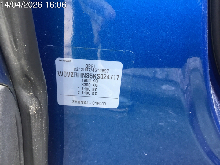 Opel Grandland X GRANDLAND X 1.2 Turbo ECOTEC Edition (EU6.2) 96kw/130pk 5D/P M6 photo