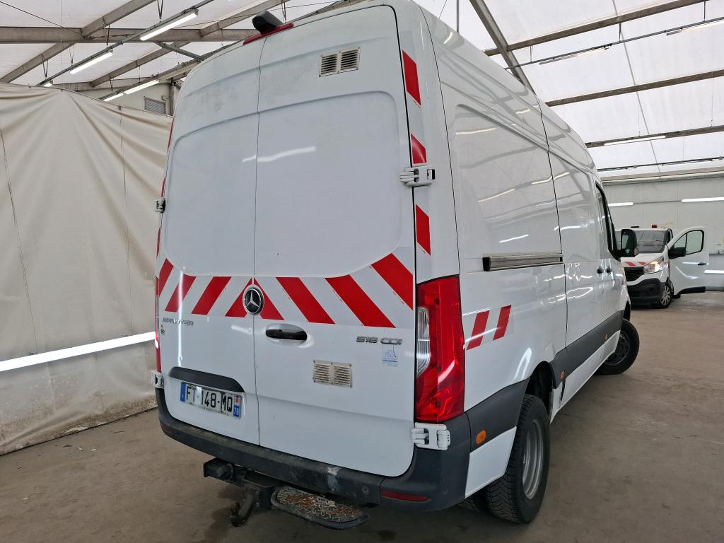 MERCEDES-BENZ Sprinter / 2018 / 4P / Fourgon tôlé 516 CDI Emp 3665 3.5T photo