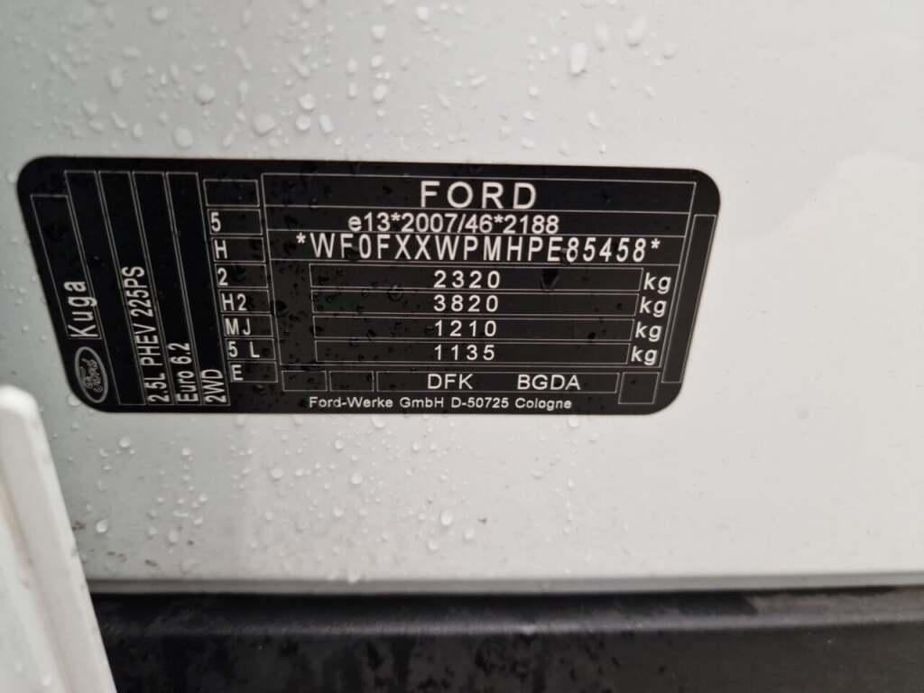 FORD KUGA 2.5 PHEV ST-Line AUT. photo