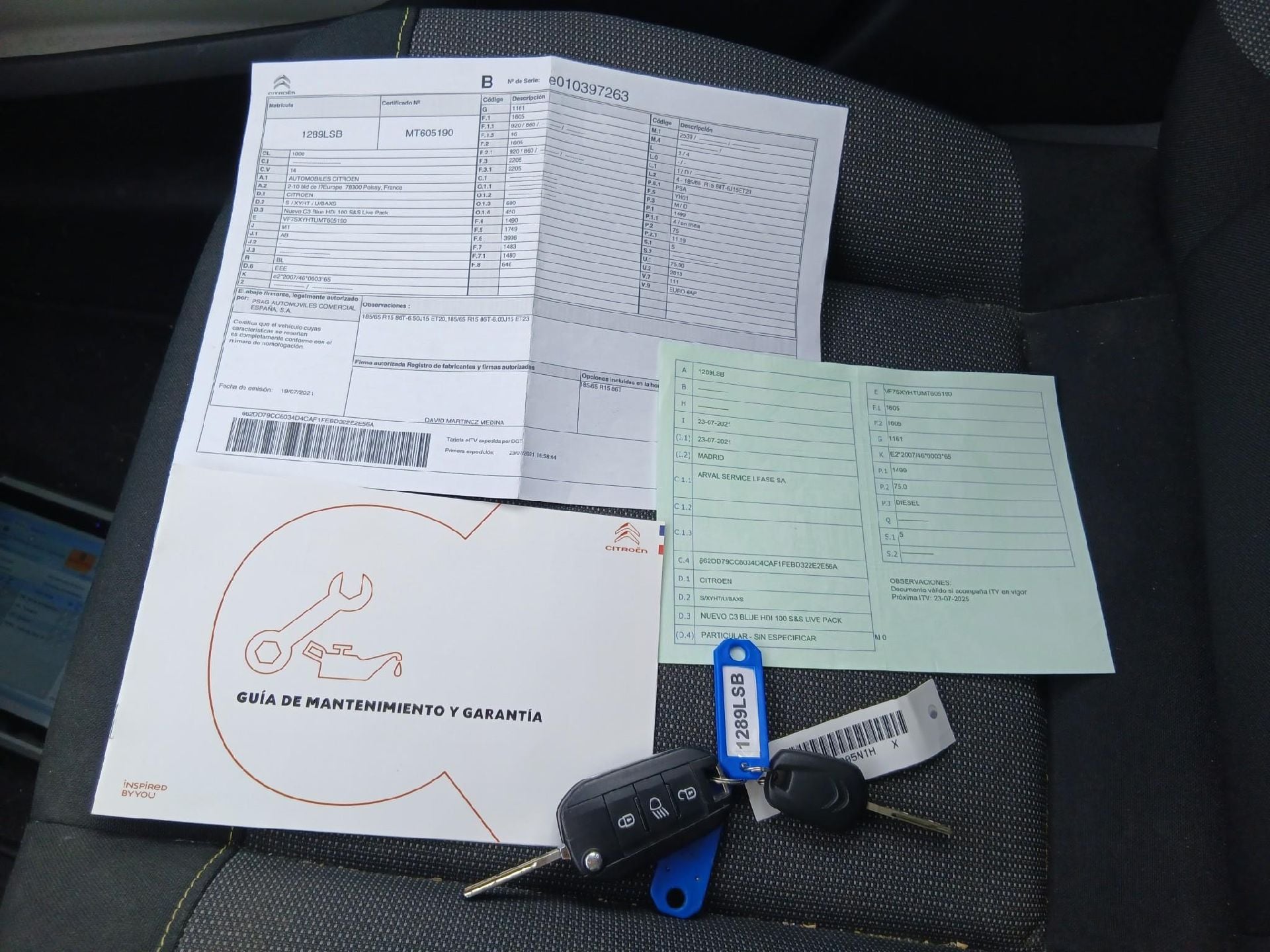 CITROEN C3 / 2020 / 5P / berlina con portón BlueHDi 75KW (100CV) S&S Live Pack photo